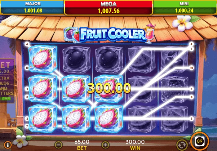Gains du jeu de base Fruit Cooler